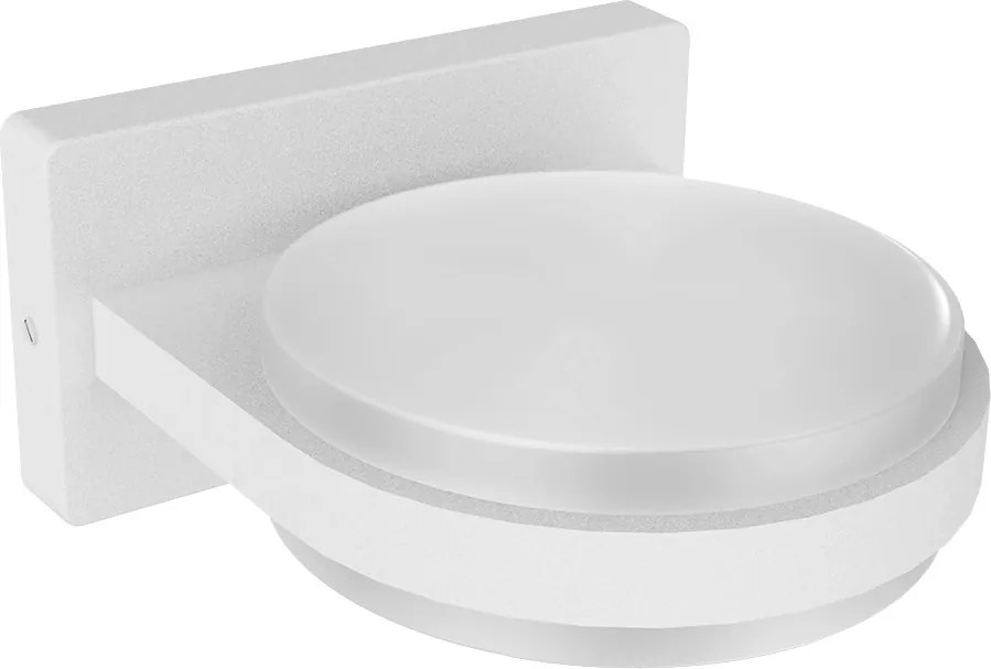 Applique LED 12W Circolare per esterni a Luce Diffusa IP54 Bianca Colore Bianco Naturale 4.000K