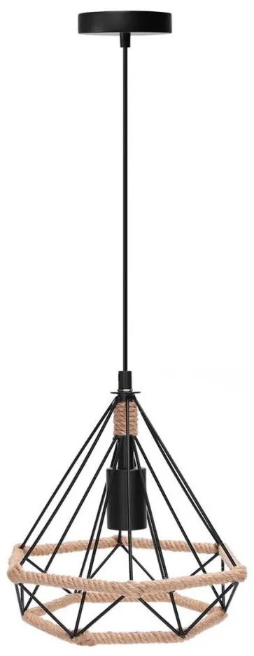 Aigostar - Lampadario a sospensione con filo 1xE27/60W/230V