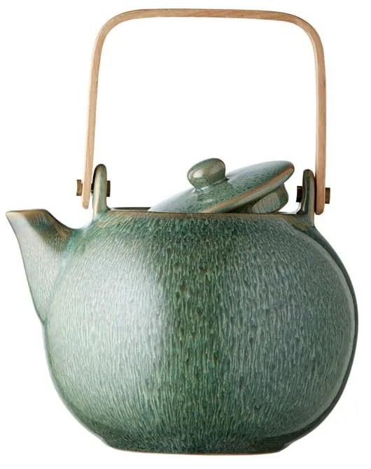 Teiera verde in ceramica con filtro 1,2 l Gastro Green – Bitz
