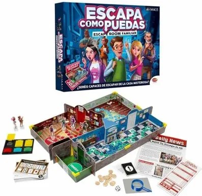 Gioco da Tavolo Bizak Escapa como puedas - Escape Room Familiar ES
