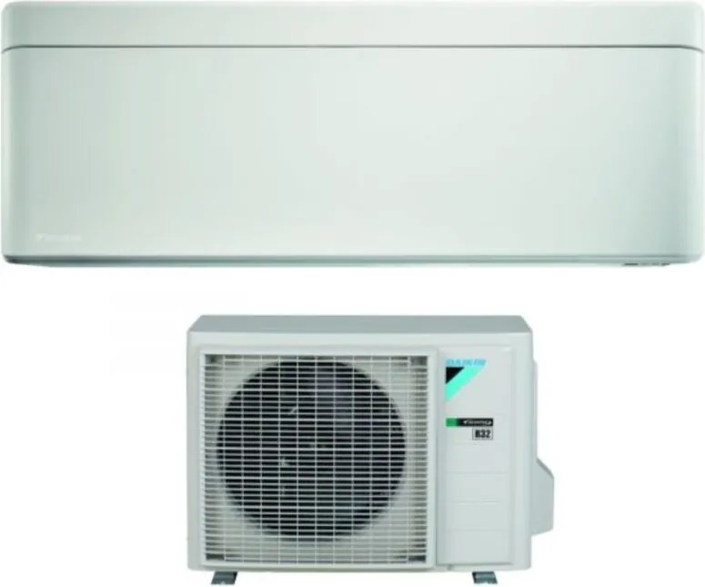 Climatizzatore Condizionatore Daikin Bluevolution Inverter serie STYLISH WHITE 9000 Btu FTXA25AW R-32 Wi-Fi Integrato Classe A+++ Colore Bianco