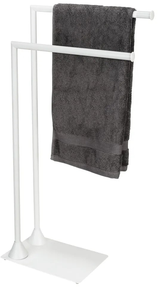 Portasciugamani in acciaio bianco Hella - Wenko