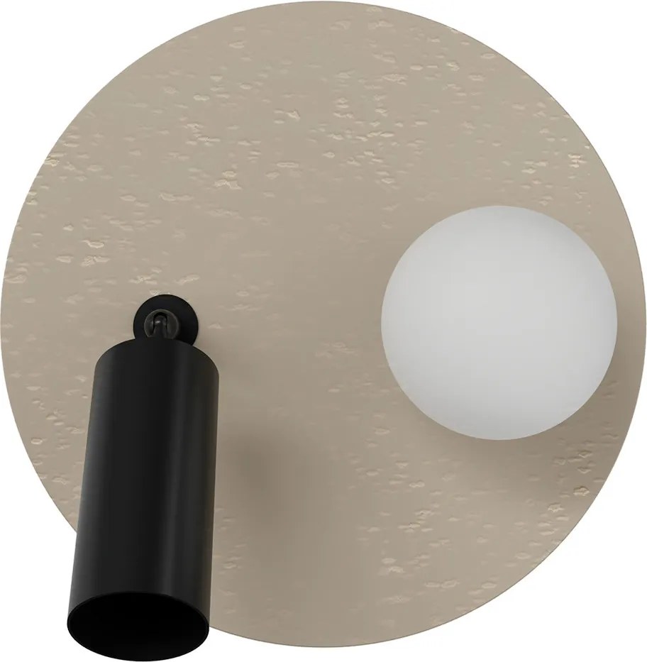 Applique da Parete GU10 e G9 Ø300mm in Pietra con Interruttore