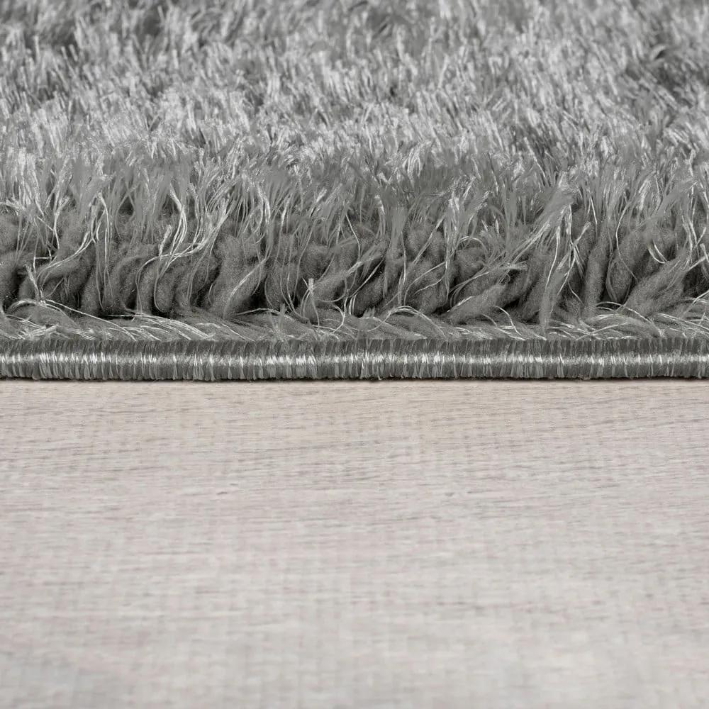 Tappeto grigio in fibre riciclate 160x230 cm Velvet - Flair Rugs