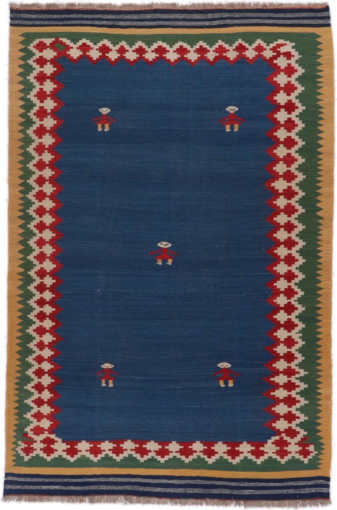 Kilim Tappeto persiano 210x310 (Iran) Tessuto A Mano