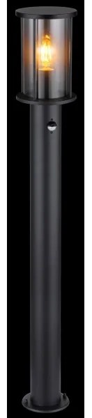 Globo 31363S - Lampada da esterno con sensore GRACEY 1xE27/60W/230V 100 cm IP54