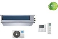 Climatizzatore Condizionatore Canalizzato Canalizzabile Midea Inverter 30000 btu R-32 MTI-30HWFNX con comando cablato e infrarossi R-32 Wi-Fi Optional