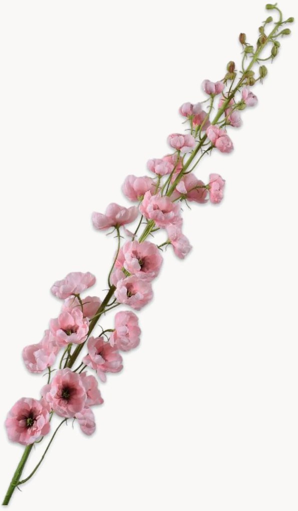 Set di 2 fiori artificiali fatti a mano Delphinium