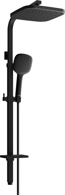 Mexen Q33 colonna doccia, nera - 798333395-70
