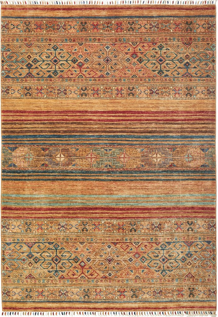 Samarkand Tappeto 210 x 150 (Pakistan) Annodato A Mano