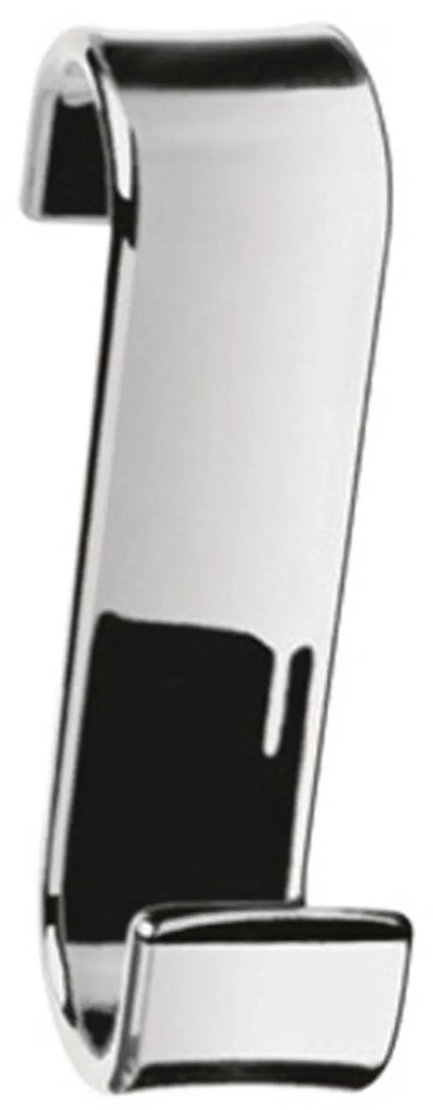 Gancio Singolo a Parete Gedy "Merlino" Cromo Lucido