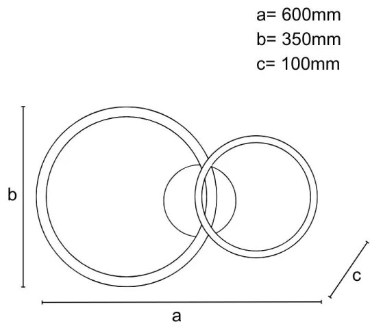 Plafoniera LED dimmerabile LED/48W/230V 3000-6500K + telecomando