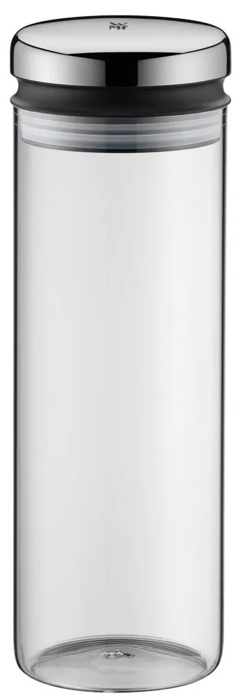 WMF - Vasetto di vetro per alimenti DEPOT 1,5l acciaio inossidabile