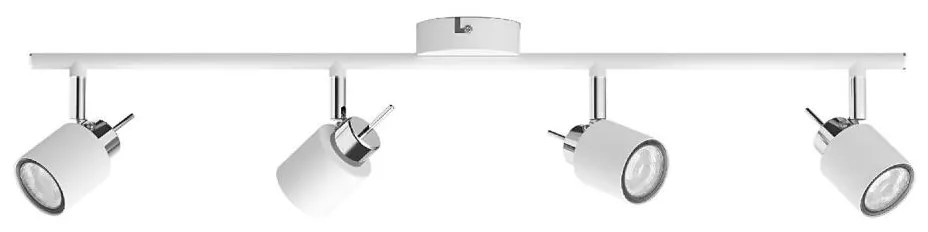 Philips - Faretto MERANTI 4xGU10/35W/230V bianco