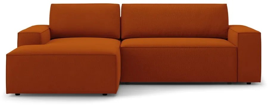 Divano letto color mattone (angolo sinistro) Jodie - Micadoni Home