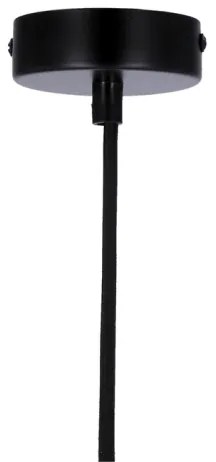 Lampadario a sospensione con filo YSTAD 1xE27/40W/230V nero