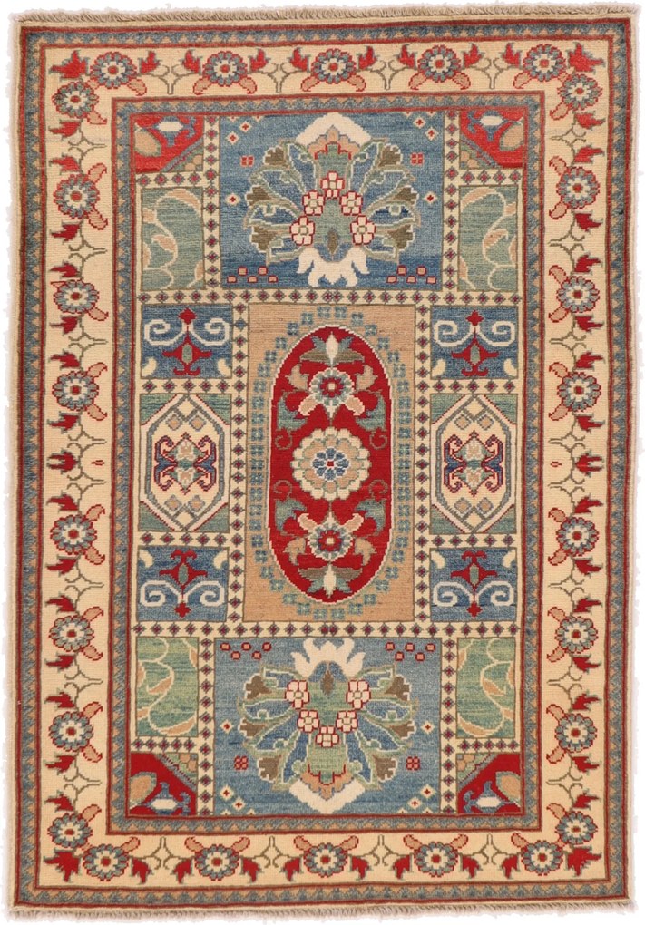 Kazak Tappeto orientale 150x100 (Pakistan) Annodato A Mano