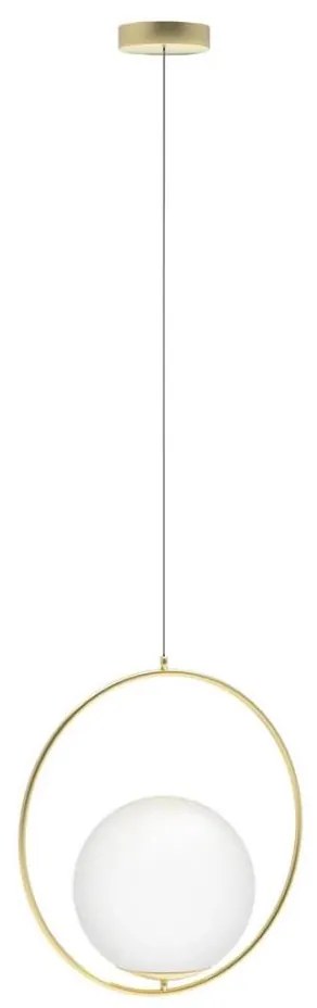 Azzardo AZ4983 - Lampadario a sospensione con filo JUMBO 1xG9/50W/230V oro