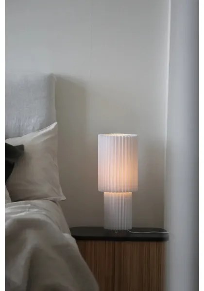 Markslöjd 108897 - Lampada da tavolo CATIS 1xE27/60W/230V 45 cm bianca