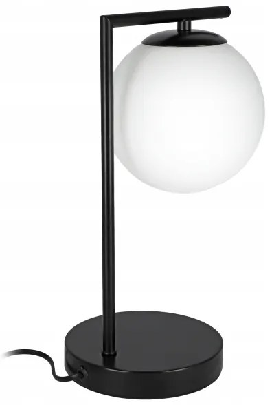 Lampada da tavolo 1xE27/40W/230V nero/bianco