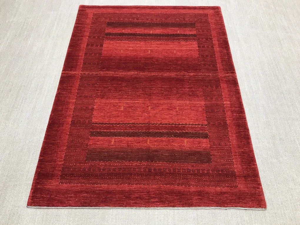 Loribaft Tappeto persiano 240 x 180 Rosso (Iran) Annodato A Mano