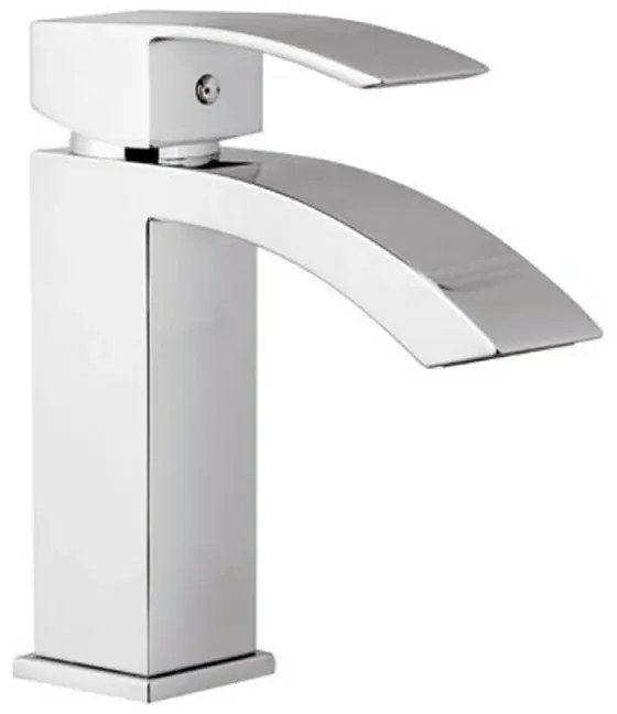 Set miscelatore lavabo e bidet in ottone cromato Mariani linea Marte
