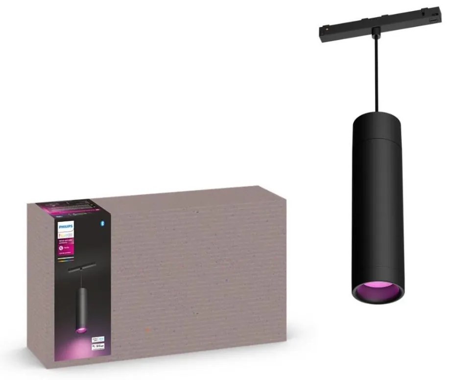 Philips - Lampadario LED RGB dimmerabile per binario Hue PERIFO LED RGB/5,2W/24V