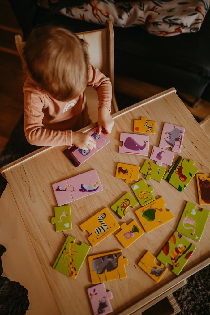 Puzzle Duo - animali piccoli
