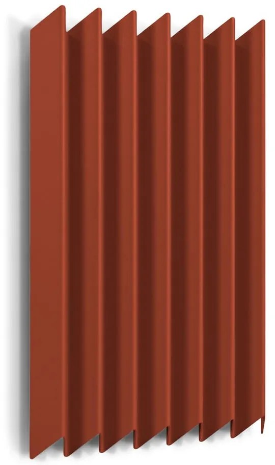 Attaccapanni da parete color terracotta in metallo 29 cm Sensu – Spinder Design