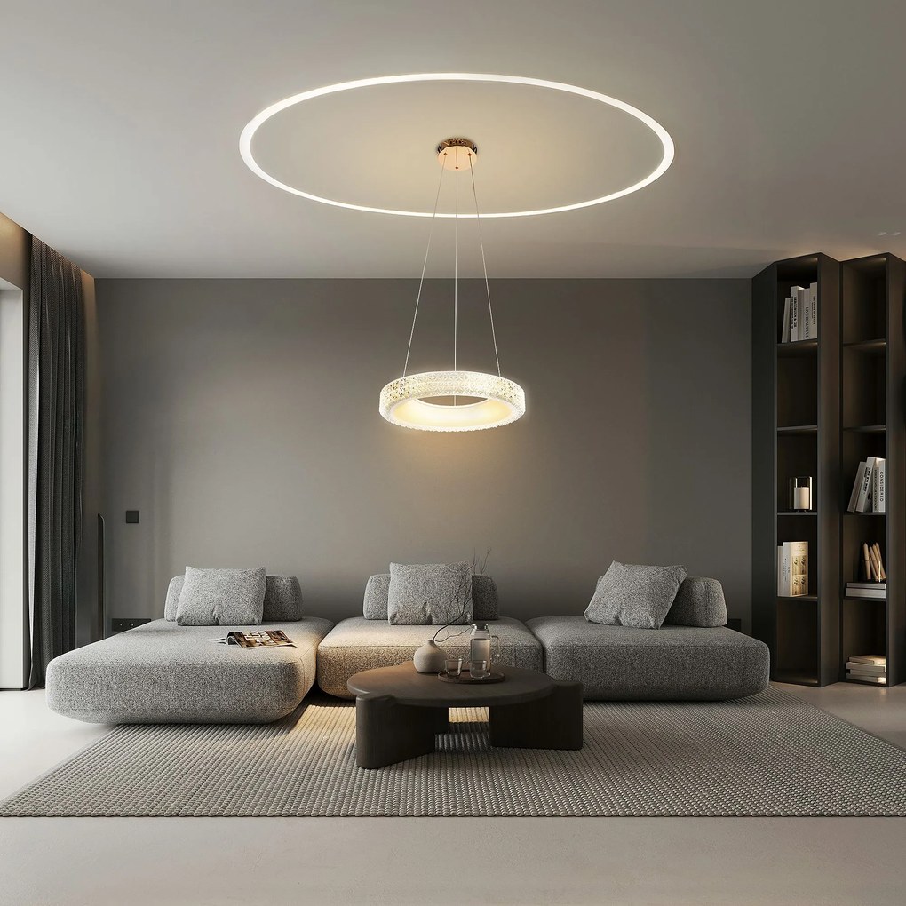 Lampada LED MS001-CP ROSE GOLD 40cm