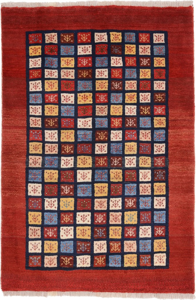 Gabbeh Tappeto persiano 190 x 130 (Iran) Annodato A Mano