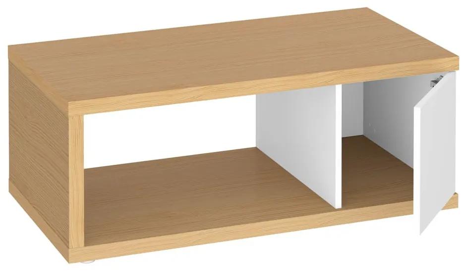 Tavolino in rovere 105x55 cm Berlin - TemaHome