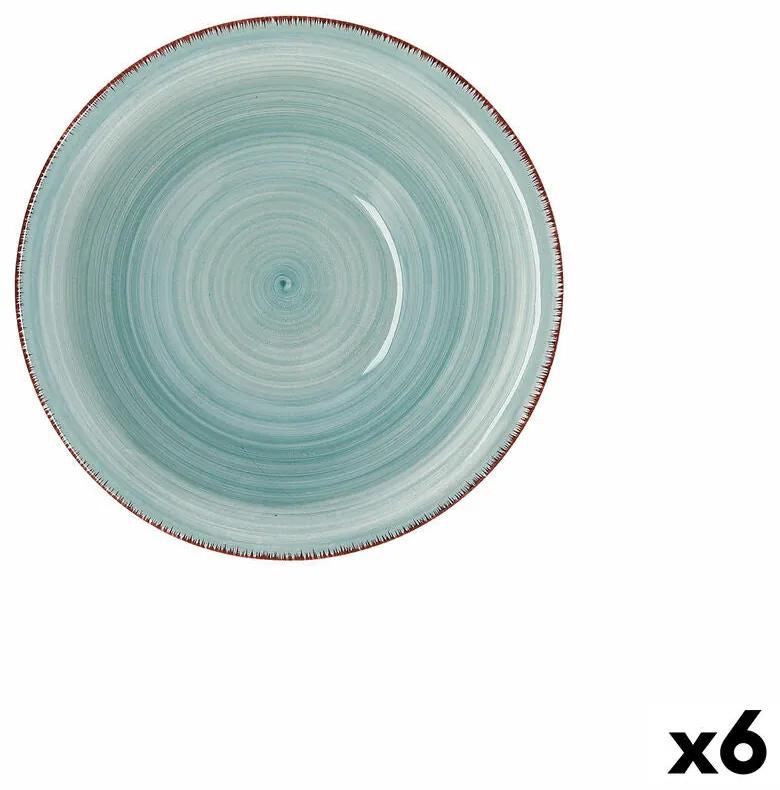 Ciotola Quid Aqua Vita Ceramica Azzurro (18 cm) (Pack 6x)