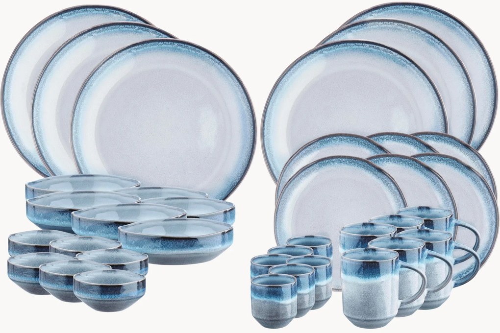 Set di 36 stoviglie Genesis