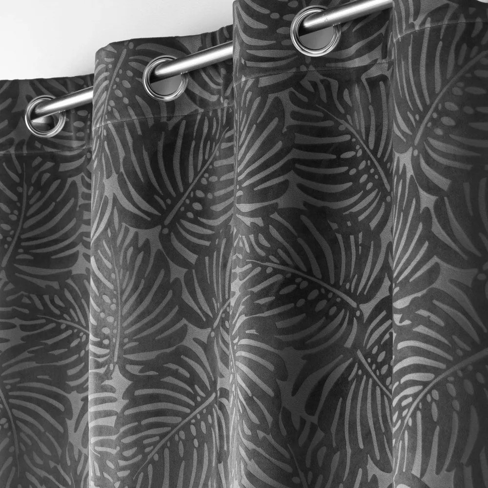 Tenda in velluto antracite 140x240 cm Analia - douceur d'intérieur