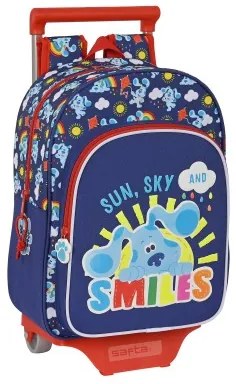 Trolley per la Scuola Blue's Clues Blu Marino (26 x 34 x 11 cm)