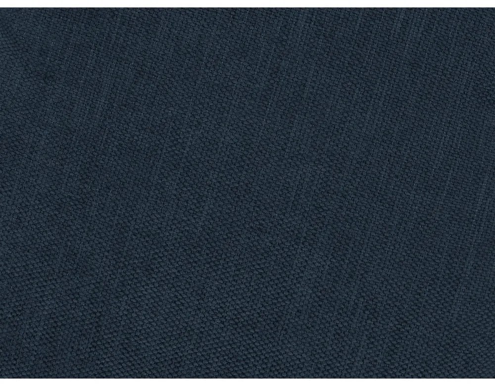 Divano angolare blu scuro allungabile e con contenitore (penisola a sinistra/a L) con rivestimento in ciniglia Fuji – Bobochic Paris