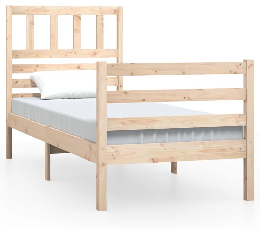 Giroletto 90x190 cm single in legno massello