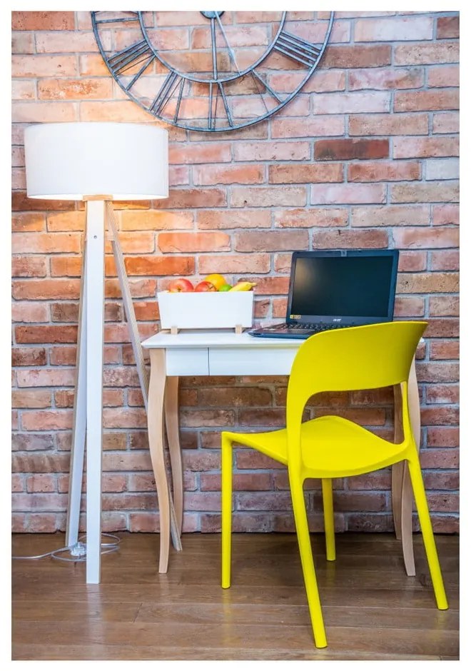 Scrivania grigio chiaro, lunghezza 65 cm Lillo - Ragaba