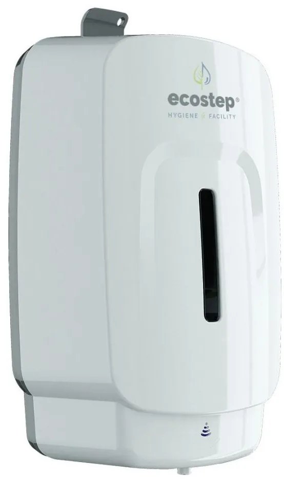 EcoStep 50051 - Dispenser di sapone automatico senza contatto S3 1000 ml 4xAA bianco