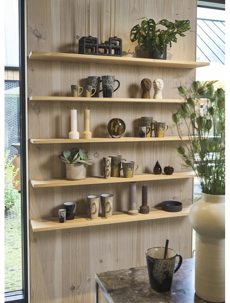 Tazze da caffè espresso in gres giallo, set di 4 tazze da 100 ml Hela - Villa Collection