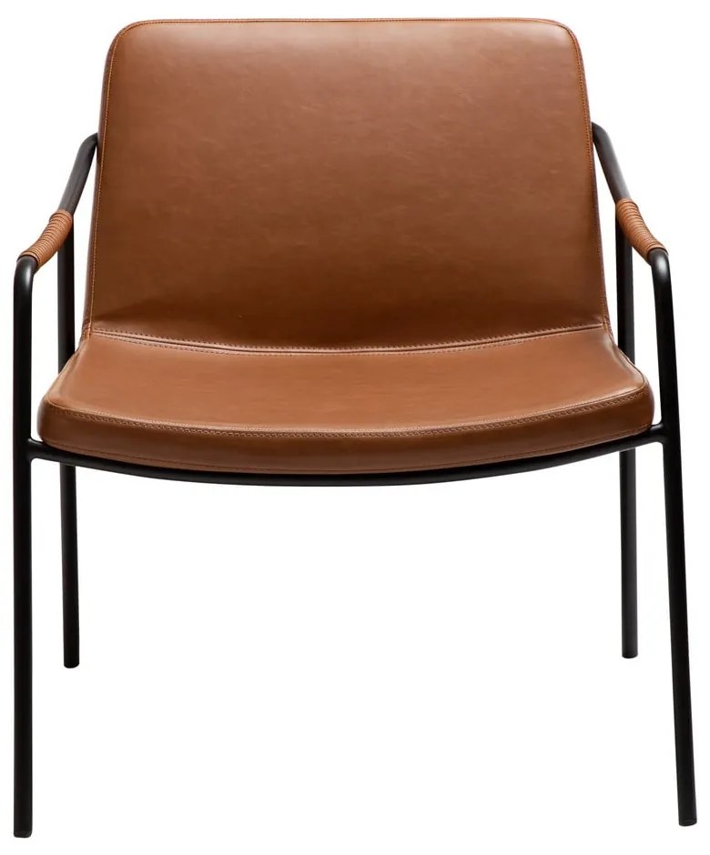 Poltrona in similpelle marrone Boto - DAN-FORM Denmark