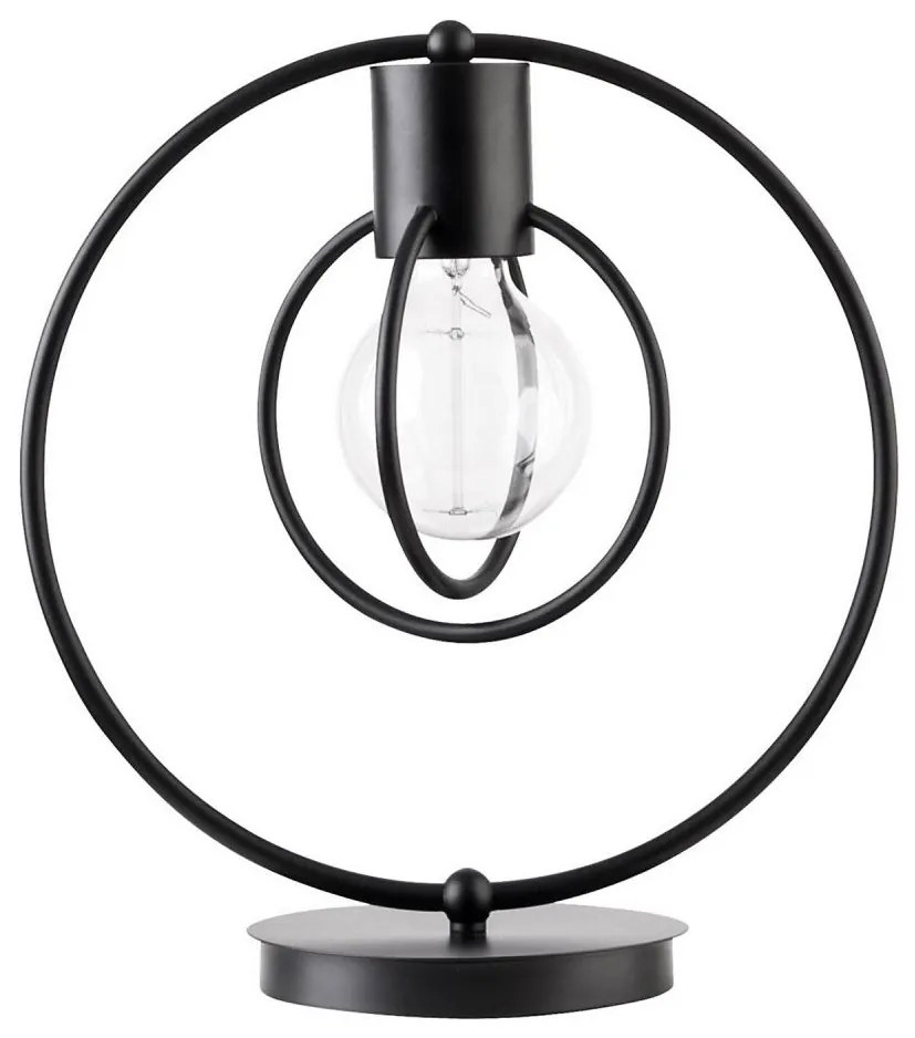 Lampada da tavolo AURA 1xE27/60W/230V nero