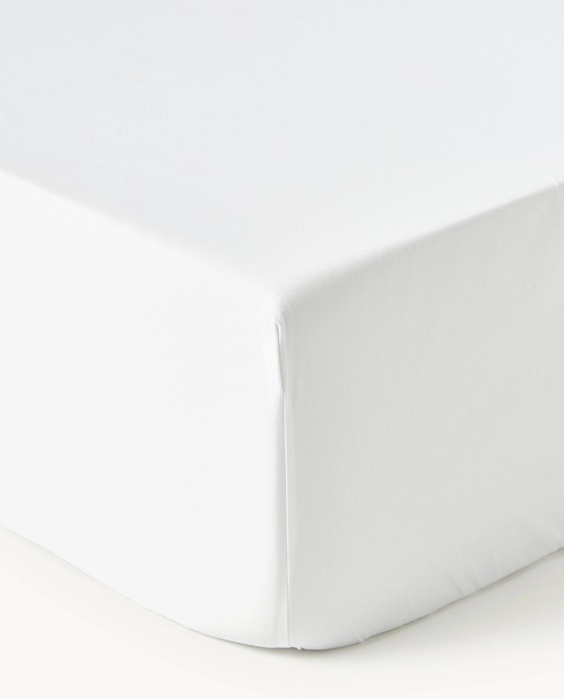 Lenzuolo con angoli in raso di cotone Premium