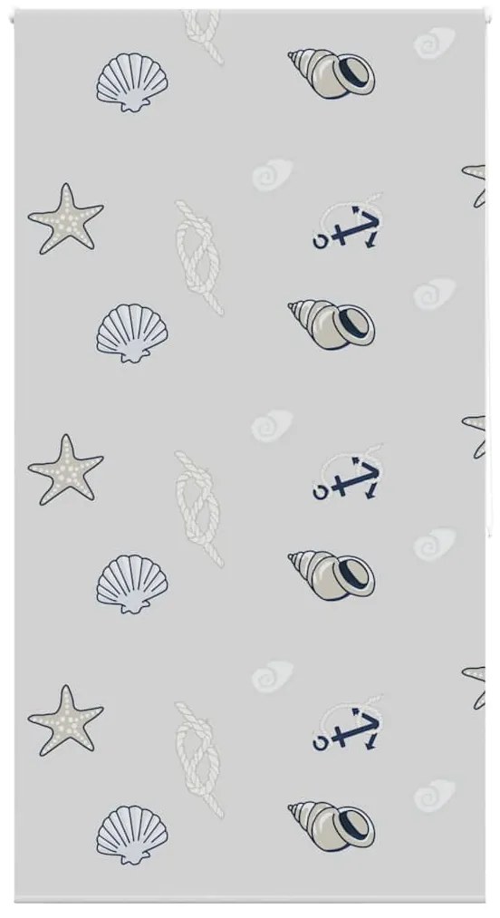 Tenda A Rullo Doccia 130x240 Cm Larghezza Tessuto 126 Cm /