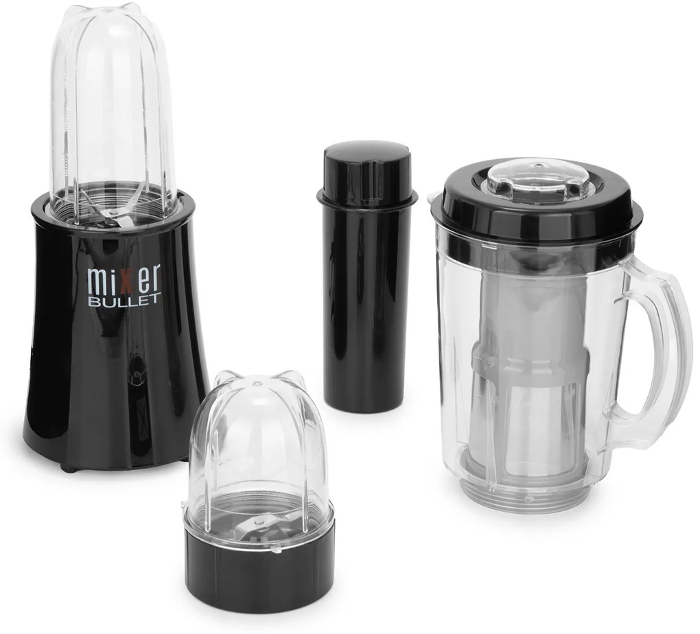 Frullatore ultrarapido e multifunzione Mixer Bullet nero
