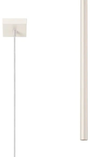 Sollux SL.1512 - Lampadario a sospensione con filo PASTELO 1xG9/8W/230V color crema