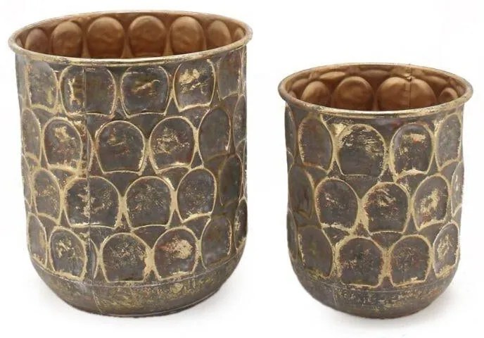 Vaso decorativo MARRONE marrone H 28 cm