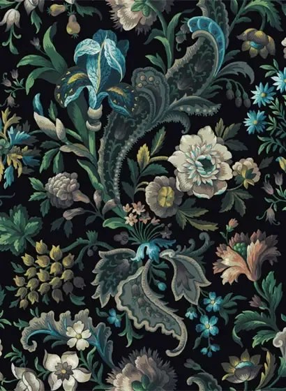 House of Hackney Carta da parati Florika - Onyx
