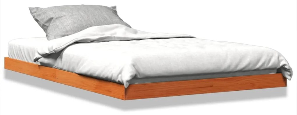 Giroletto Marrone Cera 120x190 Cm İn Legno Massello Di Pino /